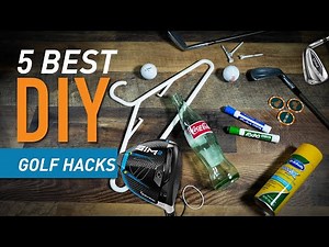 THE 5 BEST DIY GOLF HACKS I LEARNED ON YOUTUBE & INSTA