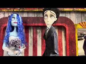 Spirit Halloween Corpse Bride 2024 Animatronic Unboxing & Demo! Tim Burton Emily & Victor!