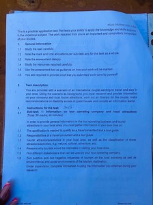 This is a practical application task that tests your ability to... | Filo