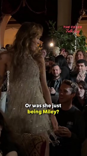 18K views · 24 reactions | Miley just turned up the heat, shaking her dress in a bold move toward a lucky fan! Social media is going wild over this daring moment. You won’t believe the reactions—watch the sizzling clip now! | The Celeb Talk Guy | Facebook
