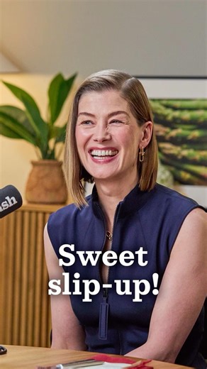 Chocolate on set missed by a make-up artist? | Rosamund Pike | Dish Podcast