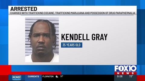 Mobile police arrest man on drug trafficking charges
