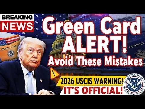 2026 Green Card Warning 🚨 | 5 Mistakes That Can Ruin Your Application | Avoid These Now