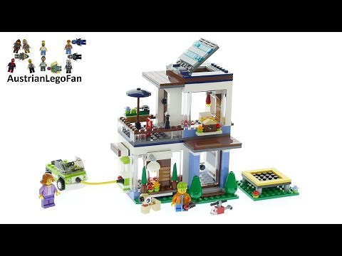 Lego Creator 31068 Modular Modern Home - Lego Speed Build Review