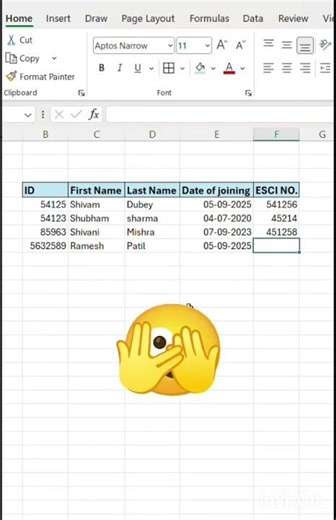 Stop Using Mouse! Use These Excel Shortcuts 😲 #advancedexcel #excelformula #exceltips #exceltutorial
