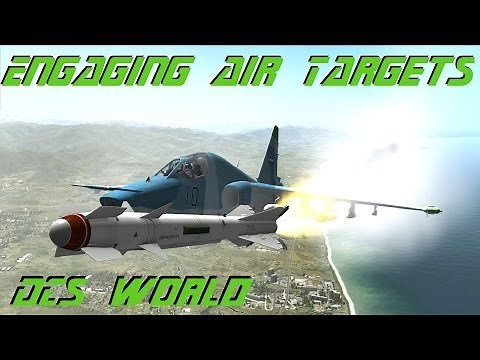 DCS World SU-25T - Engaging Air Targets