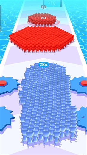 Calculate The Perfect Route 📊 || Count Masters || #countmaster #mobilegaming #gamingshorts