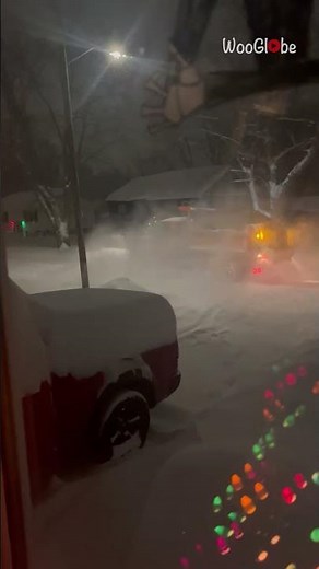 Snowplow Winter Scene: Mesmerizing Post-Storm Cleanup in Buffalo || WooGlobe