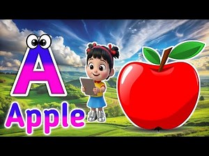 Phonics Song 2 with TWO Words in 3D - A For Airplane - ABC Alphabet Songs with Sounds for Children