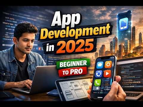 Learn Mobile App Development in 2025 | Complete Beginner to Advanced Guide