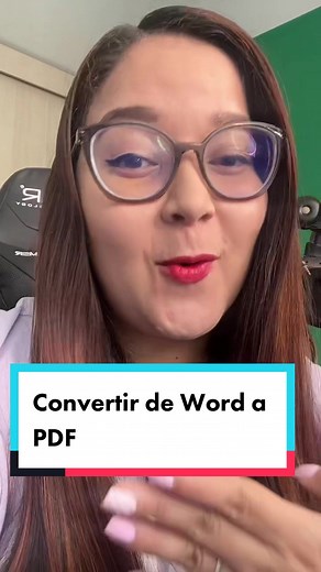Cómo convertir un documento Word a PDF fácilmente