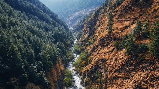 Nature’s divide in the Himalayas