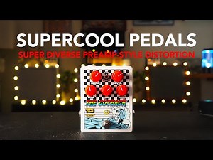 Supercool Pedals // The Cutback Preamp-Style Distortion (Demo)