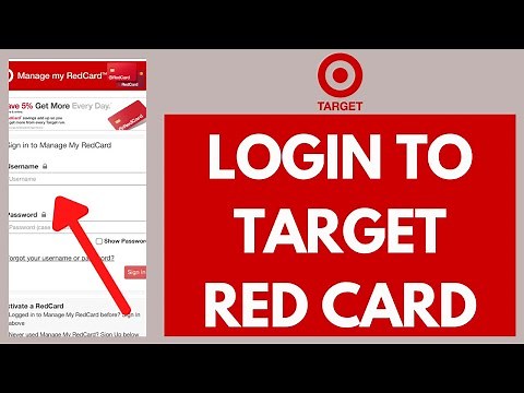 Target Red Card Login Tutorial: How to Sign in Target Credit Card Online (2023)
