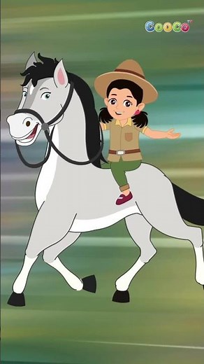 Chal Mere Ghode Tik Tik Tik | Chal Mere Ghode | Hindi Rhymes and Kids Song | Cartoon | Nursery Rh...