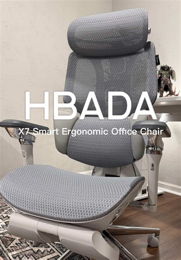If you’re a gamer who spends HOURS grinding games, you already know how important a good chair is. I’ve been testing the HBADA X7 Smart Ergonomic Chair @HBADA OFFICIAL and it’s one of the more innovative chairs I’m come across. And it’s the world’s first AI lumbar tracking, designed with chiropractor Dr. Dennis Miller, cloud ventilation, 8D dual-core massage, 4D neck pillow, and fully adjustable 720° robotic armrests