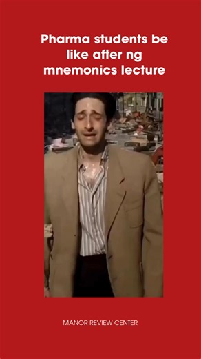 6.1K views · 51 reactions | Literal brain overload. Akala mo madali lang tandaan, ngayon gusto mo na lang matulog.  Mnemonics? More like “may no memory left.”  #ManorReviewCenter #PharmaReviewer #MnemonicsOverload #FutureRPh #PharmaHumor | Manor Review Specialist | Facebook