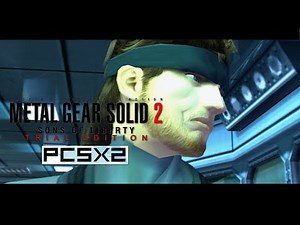 PS2 Metal Gear Solid 2 demo Trial Ed. (Z.O.E) PCSX2 60fps (MGS2)