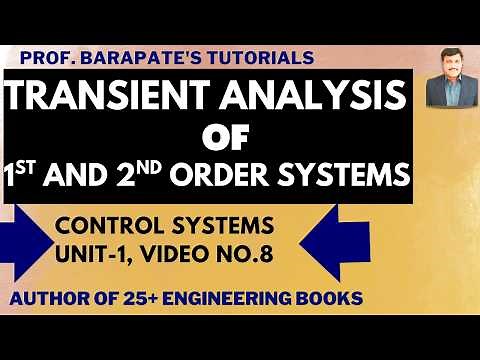 TRANSIENT RESPONSE OF 1st & 2nd ORDER SYSTEMS.