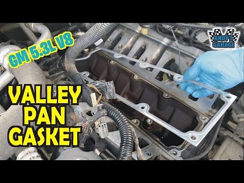 How To Replace Valley Pan Gasket - GM 5.3L V8 (Andy’s Garage: Episode - 416)