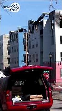 60 apartment units damaged by massive fire in Mishawaka