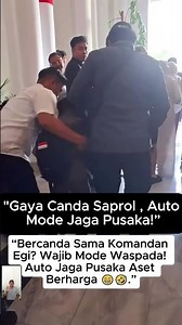 Gaya Canda Saprol, Auto Mode Jaga Pusaka.