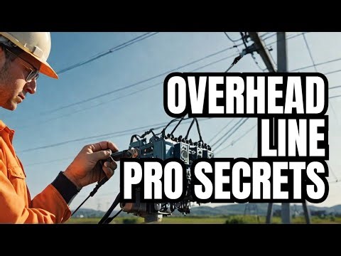 Expert Reveals BEST Transmission Line Stringing Equipment for Overhead Power Lines