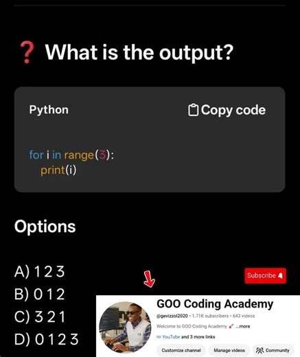 Python For Loop Output Challenge! 🐍 Will You Get It Right?