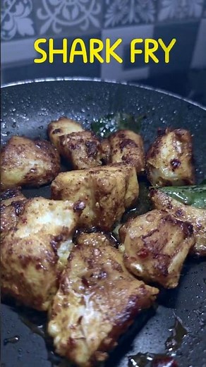 Spicy Shark Fry Recipe 🦈🔥 | Easy Home Cooking #Sharkfry #food #seafoodprep