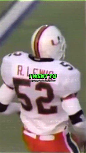 Ray Lewis Almost didn't go to College #nfl