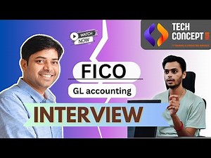 SAP FICO Interview of Fresher | Tech Concept Hub | Mock Interview on GL accounting