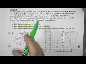 Grade 10 MPM2D1 4.3 and 4.4 Max Min Word Problems Part 1