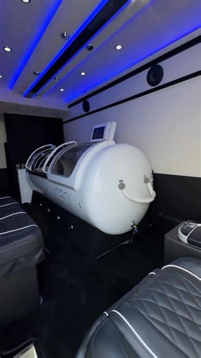 Built by SPV Conversions for CEO2Health, the hyperbaric chamber sprinter van . . . Follow Explore VanX the world's largest #CamperVan and #VanCamping directory! Let us help you #FindYourOutside! 🏔️🏝️🏜️🌍 https://explorevanx.com/sprinter-van-build-guide/ | Explore VanX