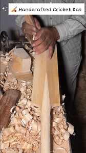 Handmade Cricket Bat Making Process 🏏 | From Raw Willow to Premium Bat | Satisfying Woodworking
