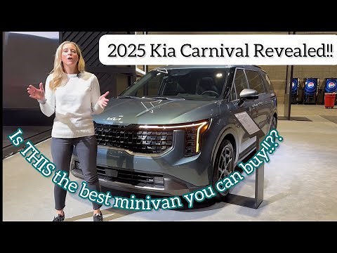 2025 Kia Carnival - A Real Mom Car Tour
