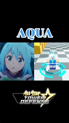 Aqua Showcase in Roblox All Star Tower Defense