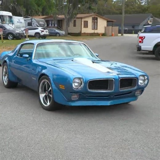 1970 Pontiac Trans Am Classic Muscle Car Exhaust Sound Drive By #musclecar #classiccars