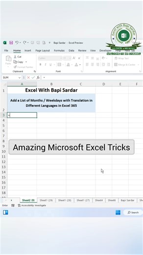 Amazing Microsoft Excel Formulas that will save your time and boost your productivity! 📊✨ #ExcelTips
