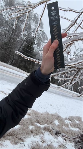 The icing observed in Mississippi is beautiful, but very damaging. Meteorologist Matthew Cappucci is in Oakland, Miss., where between 0.5 and 0.75 inches of ice accreted: | MyRadar Weather Radar