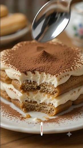 Making a Delicious Miniature Tiramisu in a Tiny Kitchen ☕🍰