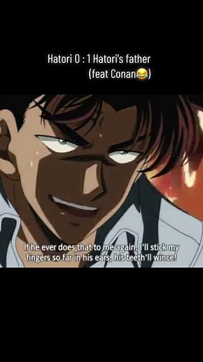Team Hattori vs Team Hattori's Father | Detective Conan Comedy Moment
