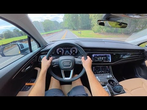 2026 Audi Q7 45 Premium: POV Drive, Walkaround and ASMR