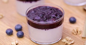 Recette panna cotta aux fruits rouges