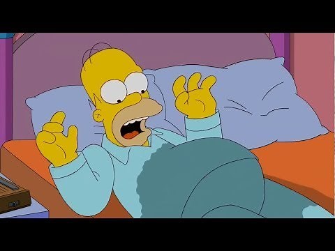 The Simpsons - Homer wets the bed ✔2017