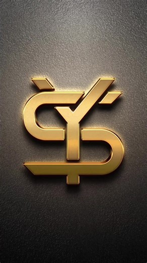 تصميم شعار مبتكر باستخدام حرفين YS