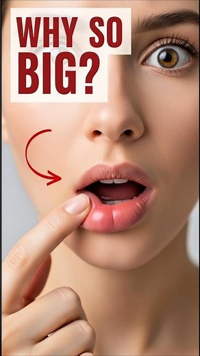 Why Your Lip Swells SO Fast #medical #health #shorts