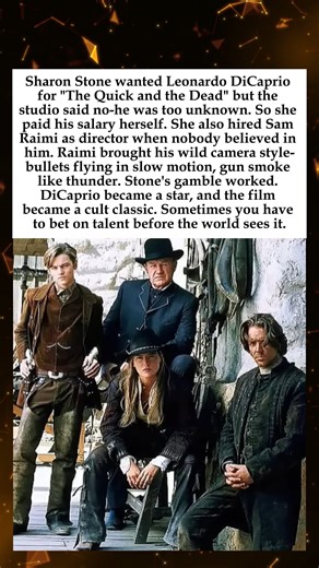 When Sharon Stone Bet on Talent with Her Own Money 💰🎬 #SharonStone #LeonardoDiCaprio #HollywoodHistory #BelieveInTalent #InspiringStory | The History Canvas