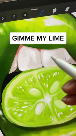 Lime Lips Drawing: A Step-by-Step Tutorial