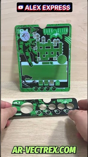 Un nouveau jeu Vectrex : Dark Alien in Deep Space !!!
