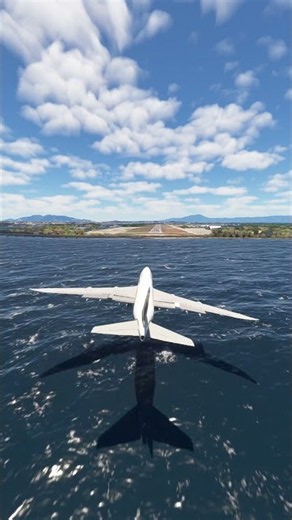 dangerous landing over the sea Eps.688